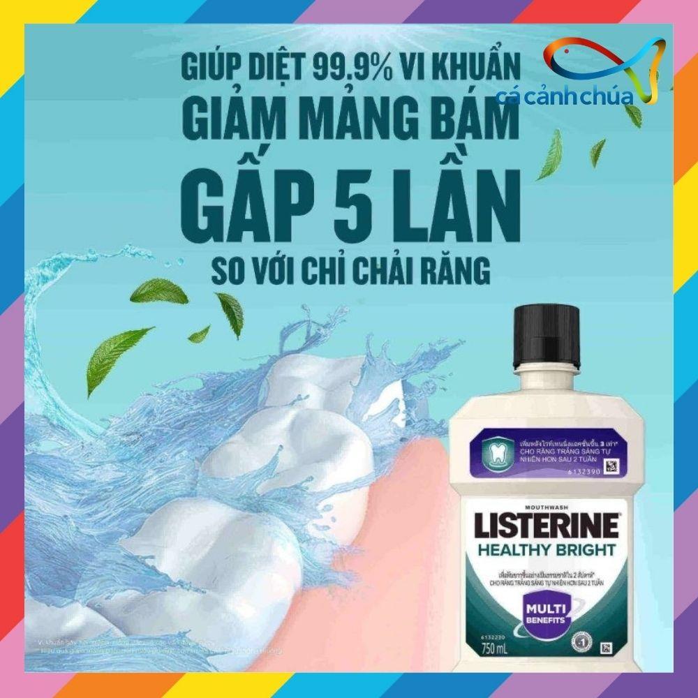 Combo 2 Nước Súc Miệng Làm Trắng Răng Listerine Healthy Bright Mouthwash 750ml50main_3