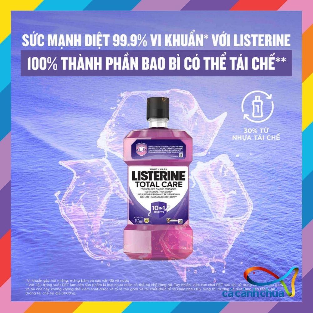 Combo 2 Nước Súc Miệng Chăm Sóc Toàn Diện Listerine Total Care Mouthwash 750ml49main_5